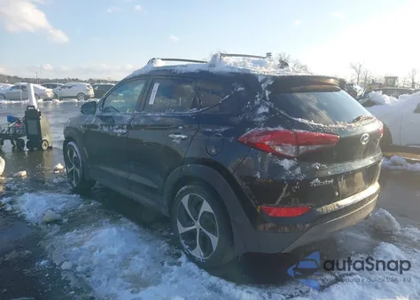 2016 Hyundai Tucson Limited from USA, damaged, VIN KM8J33A28GU074195